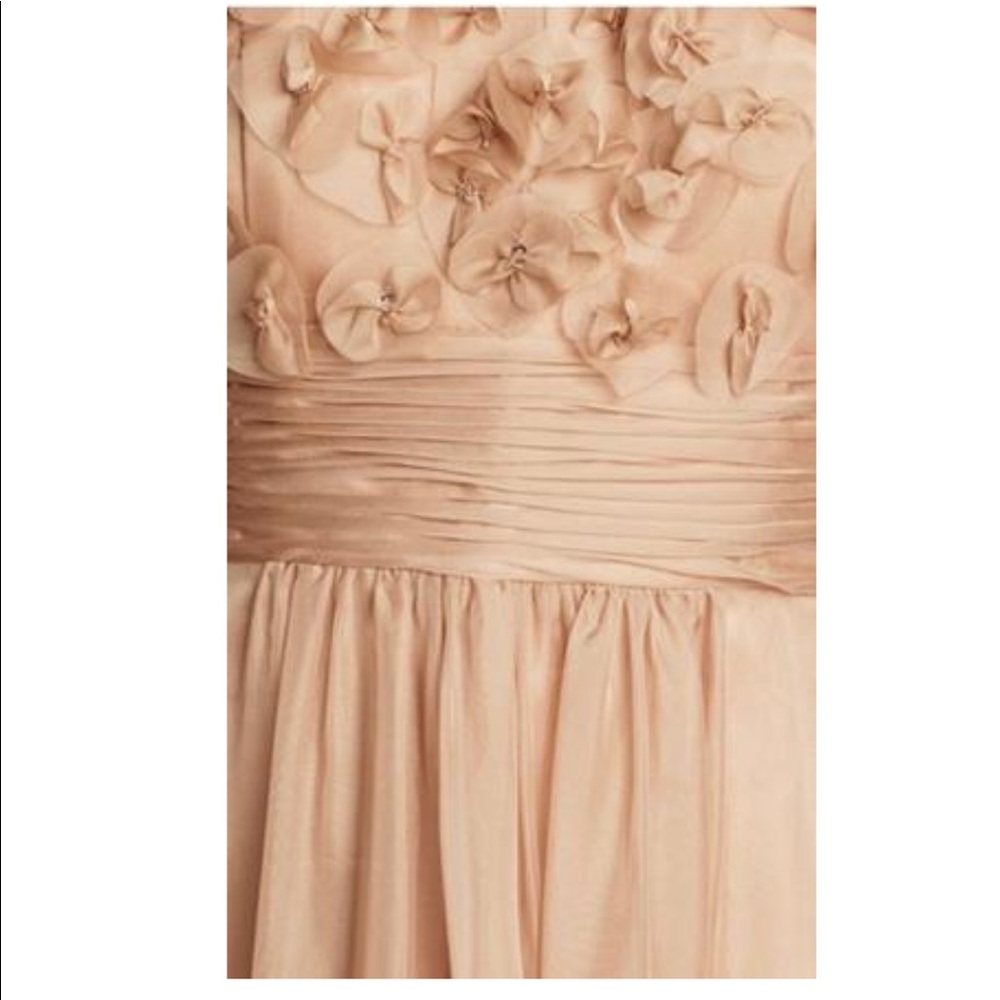 Js Collections Floral Appliqu Chiffon Maxi Gown - image 4